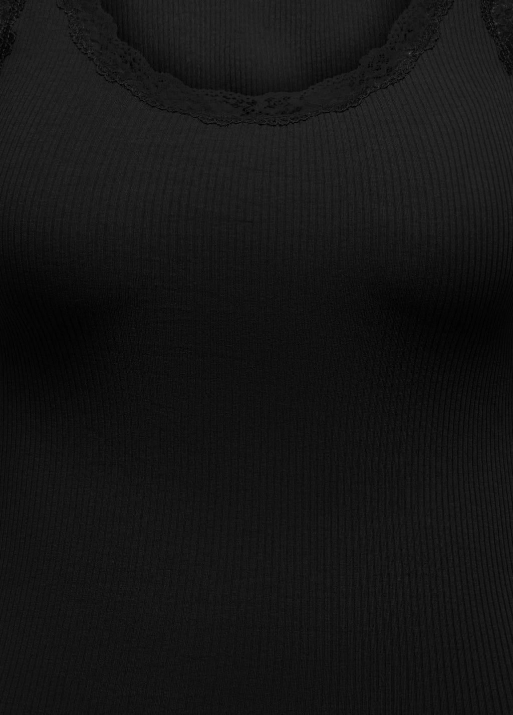 CARSARA SHARAI LACE TANK TOP JRS NOOS