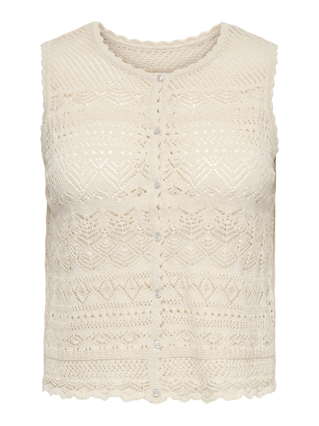 CARLUZA SL O-NECK REVERSIBLE TOP KNT