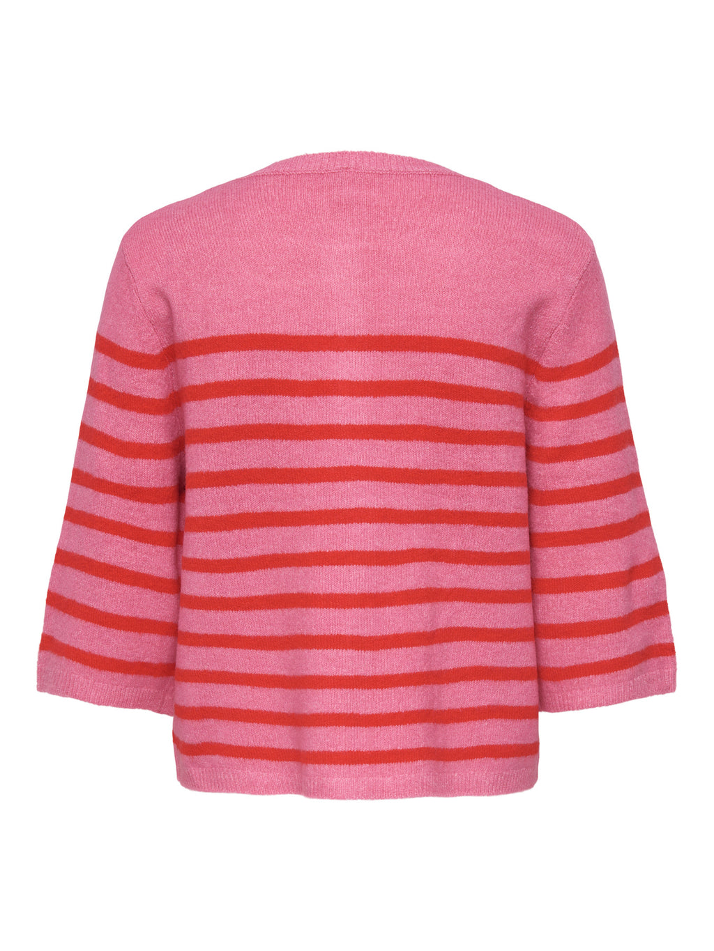 CARVIOLA SS O-NECK CARDIGAN KNT Wild Orchid High Risk ?Red/Mel?DTM Fmop