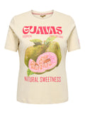 CARJENNY SS PRINT JEANS TEE JRS