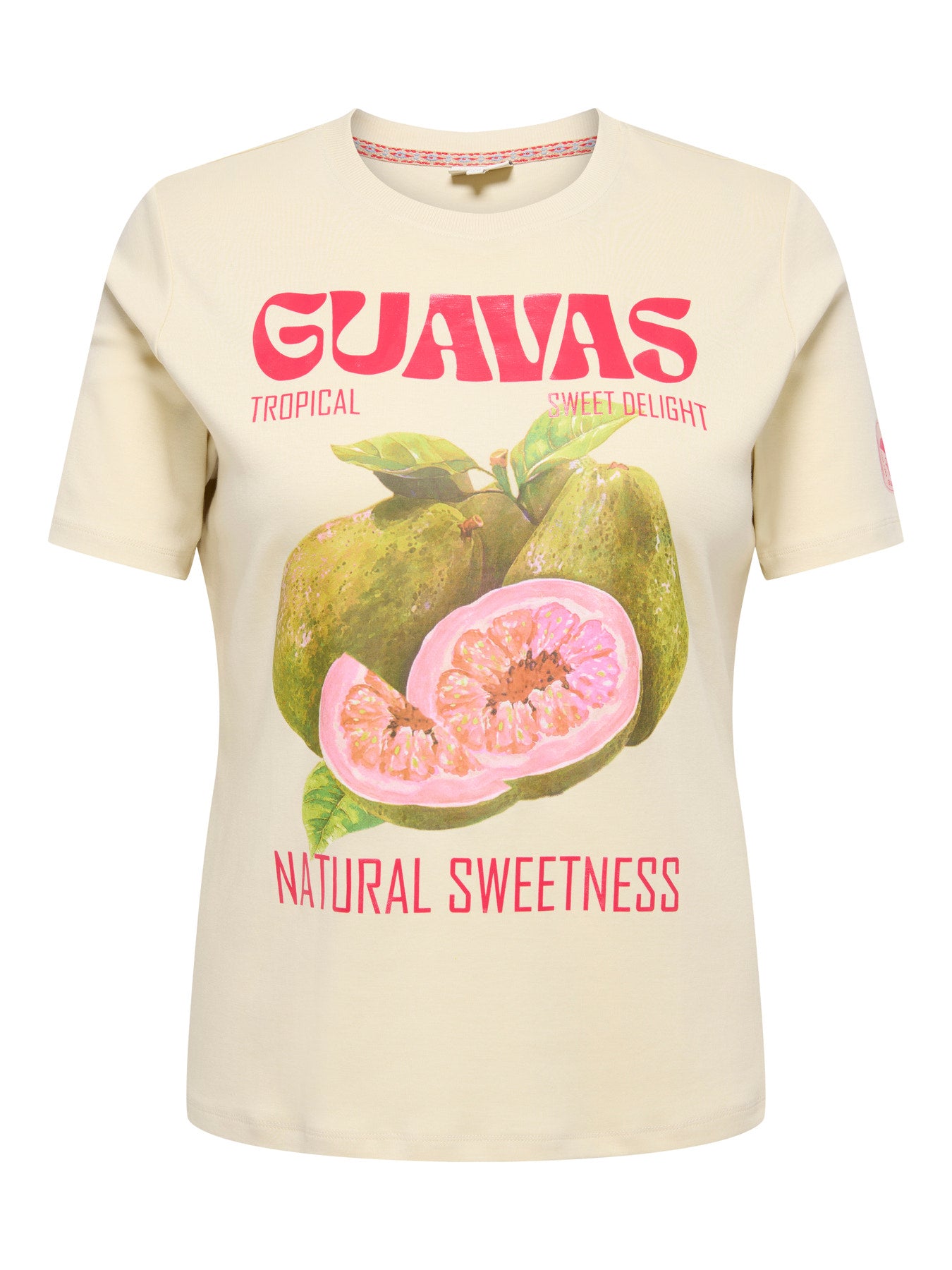 CARJENNY SS PRINT JEANS TEE JRS