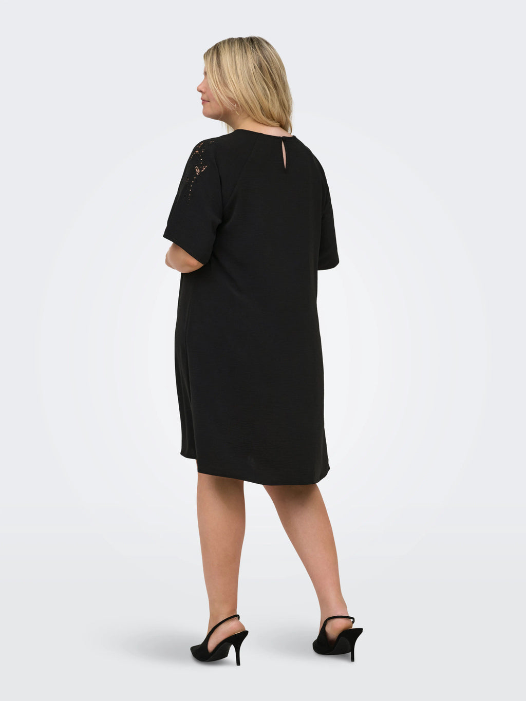 CAREVALOU METTA 2/4 KNEE DRESS WVN