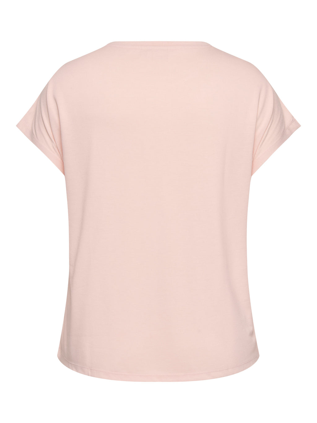 CARCORAL CAPSLEEVE O-NECK TEE JRS Sepia Rose