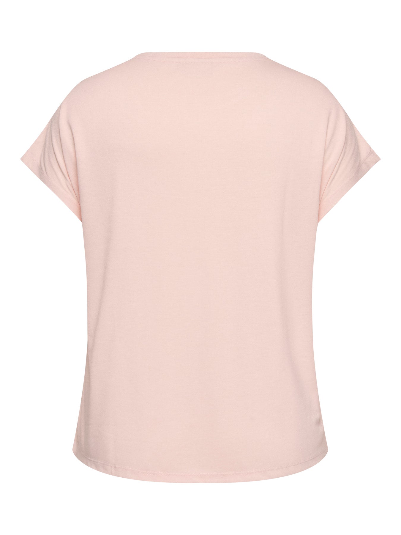 CARCORAL CAPSLEEVE O-NECK TEE JRS Sepia Rose