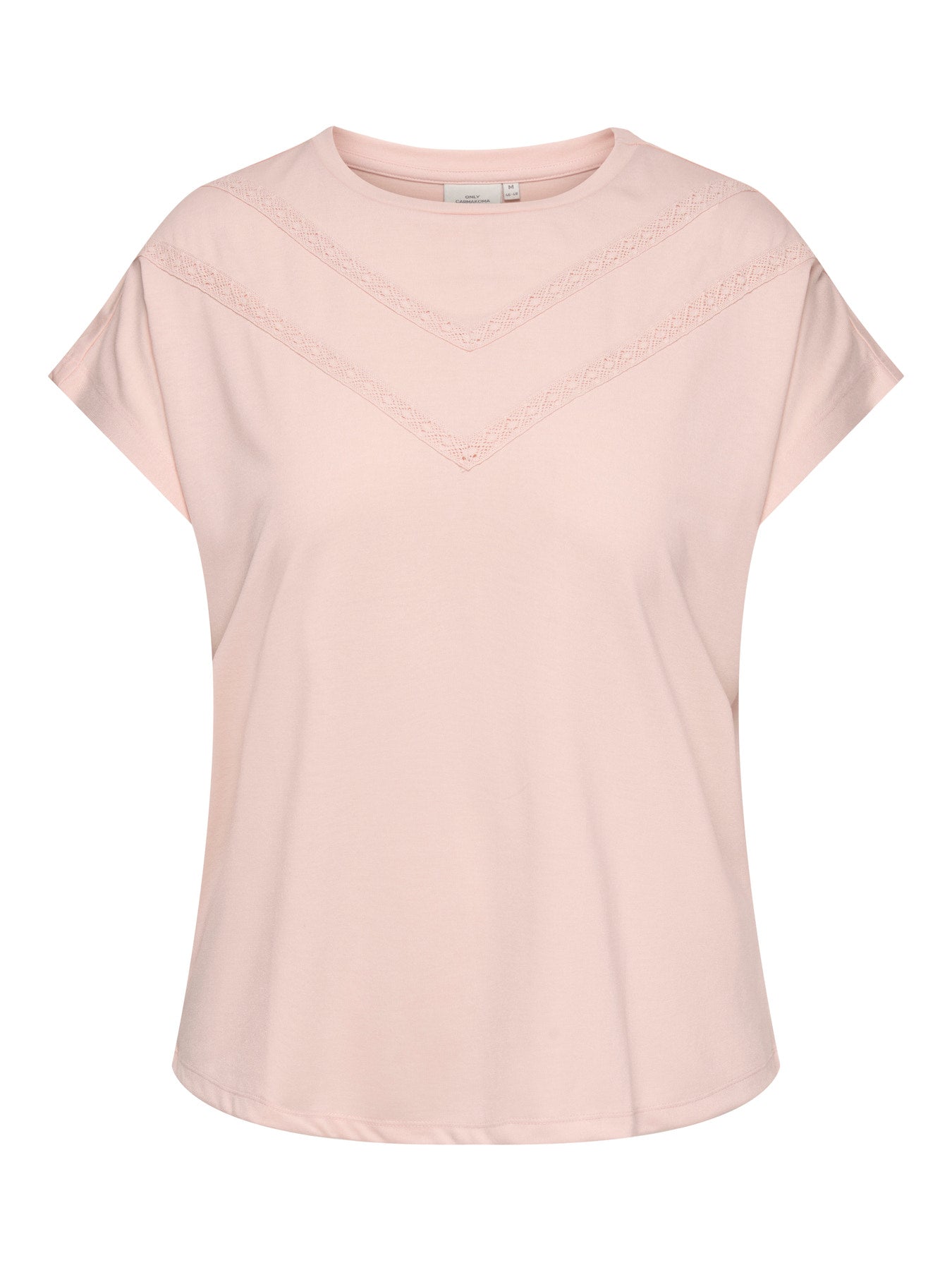 CARCORAL CAPSLEEVE O-NECK TEE JRS Sepia Rose