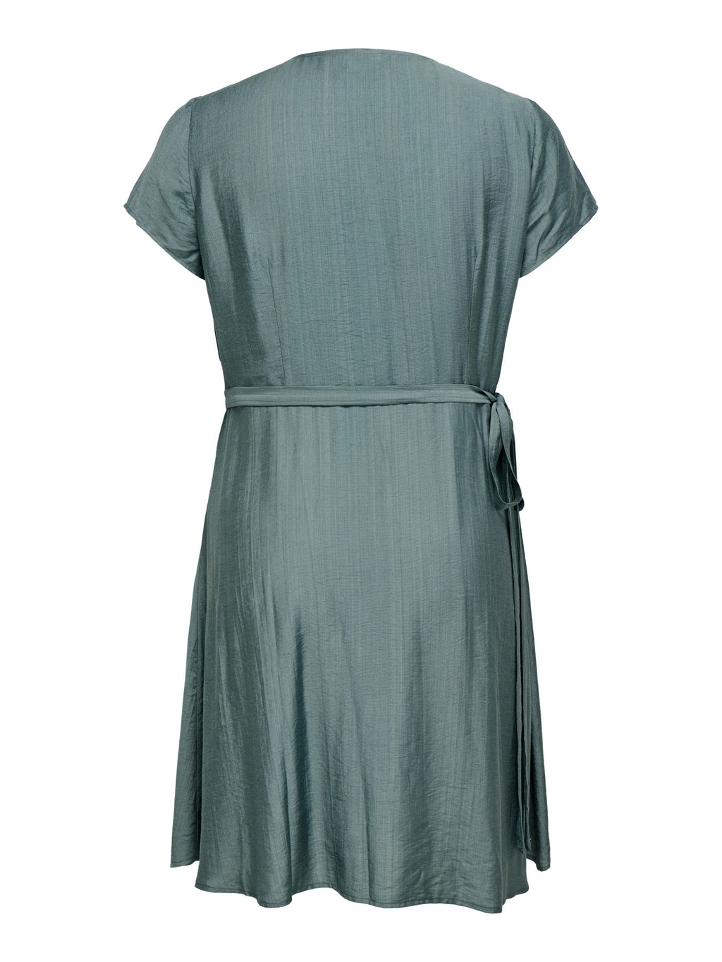 CARJOANNA S/S WRAP KNEE DRESS WVN