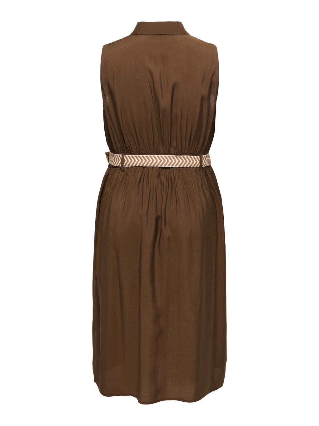 CARCARGI S/L CALF BELT DRESS WVN