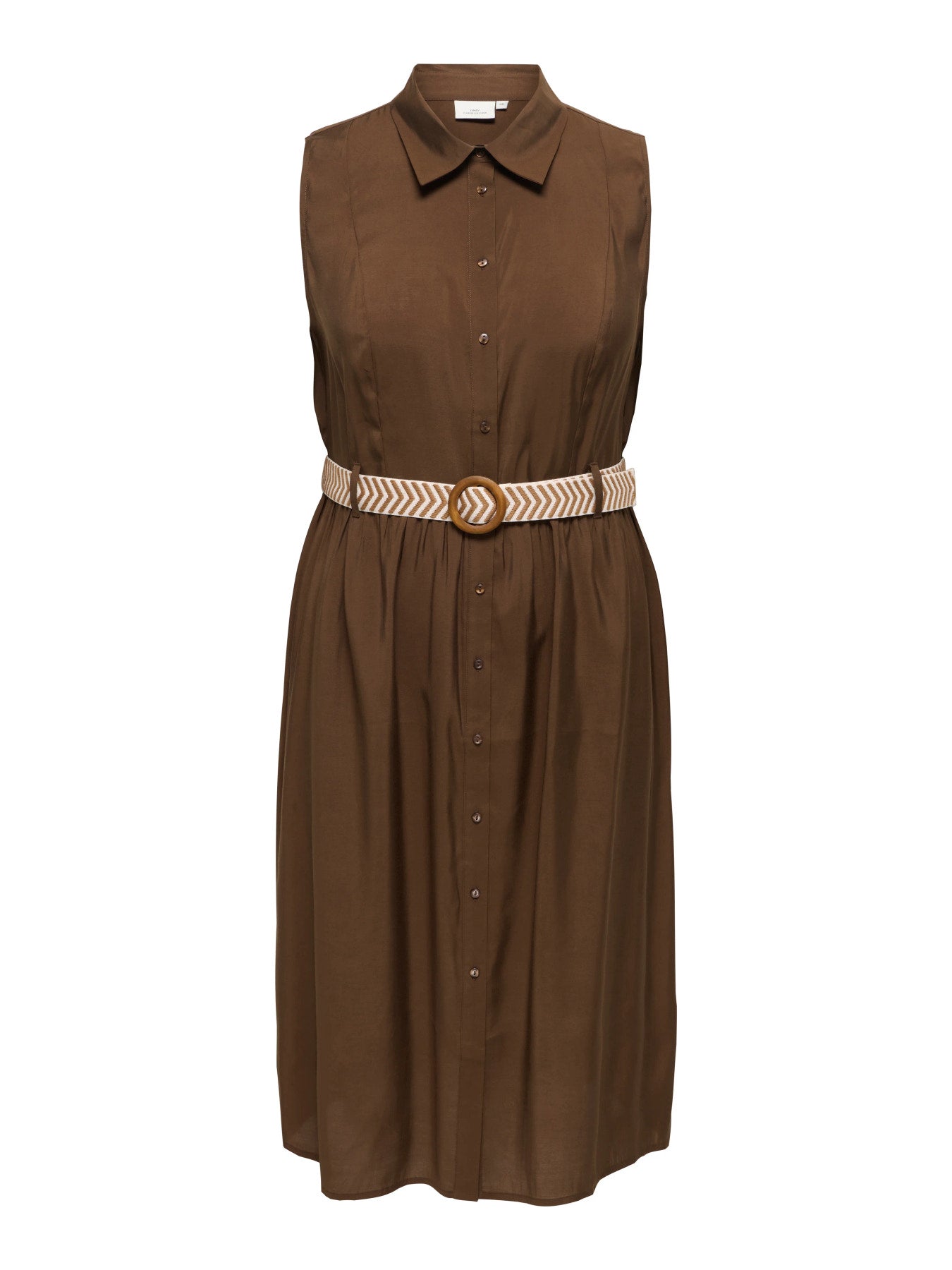 CARCARGI S/L CALF BELT DRESS WVN