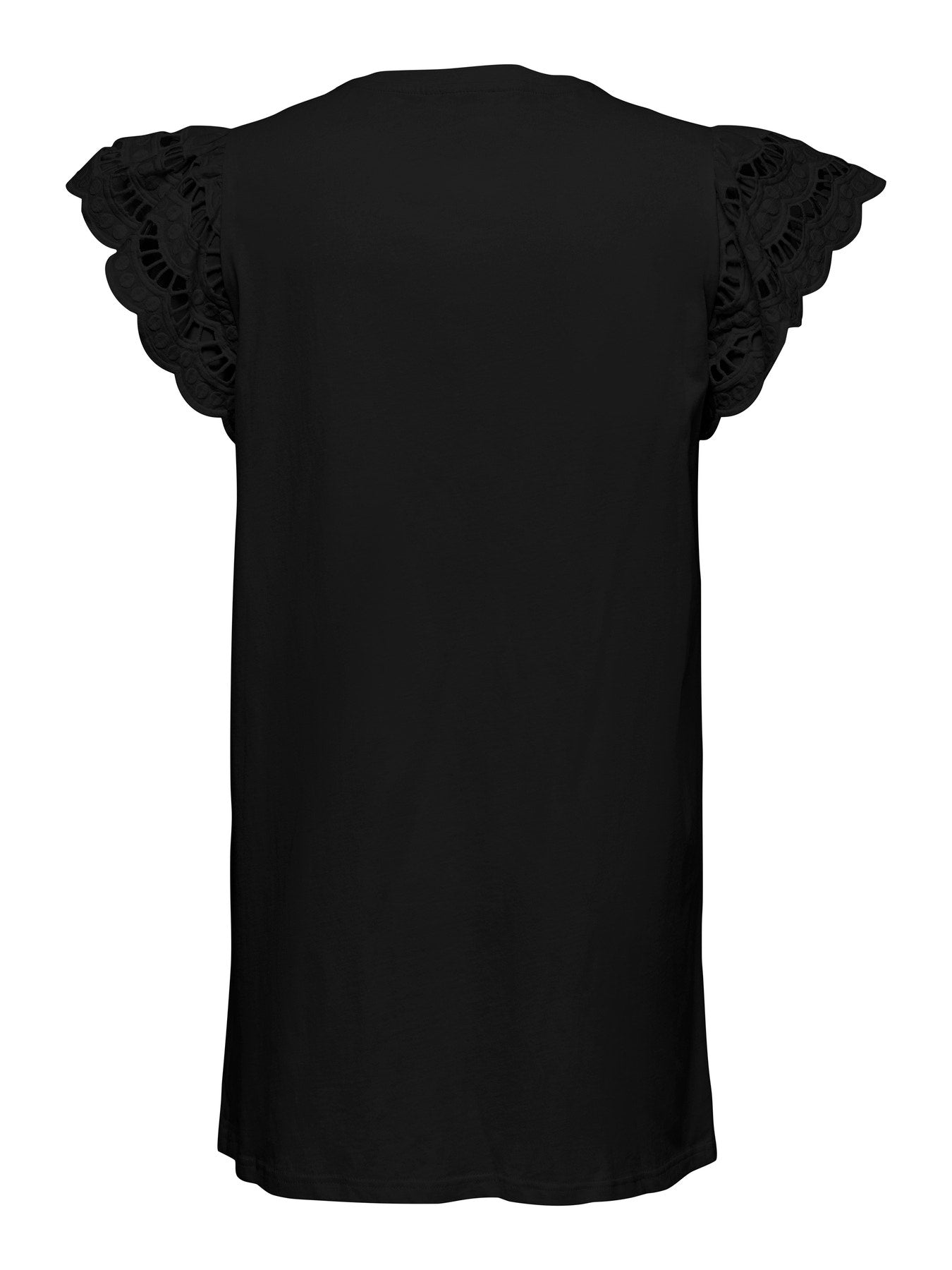 CARMACY S/S O-NECK MIX ABK DRESS JRS