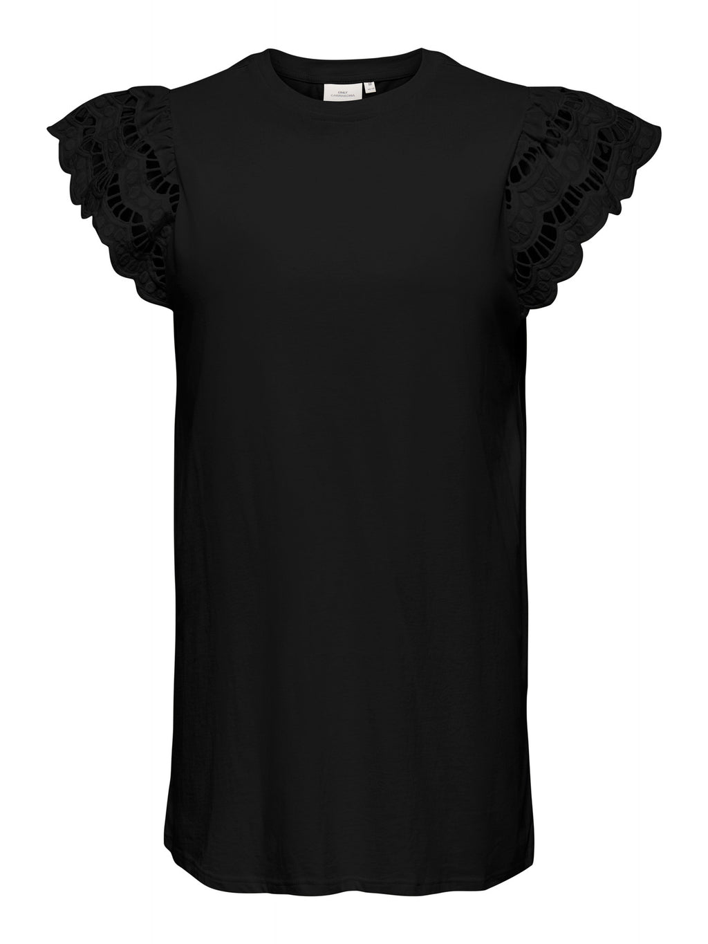 CARMACY S/S O-NECK MIX ABK DRESS JRS