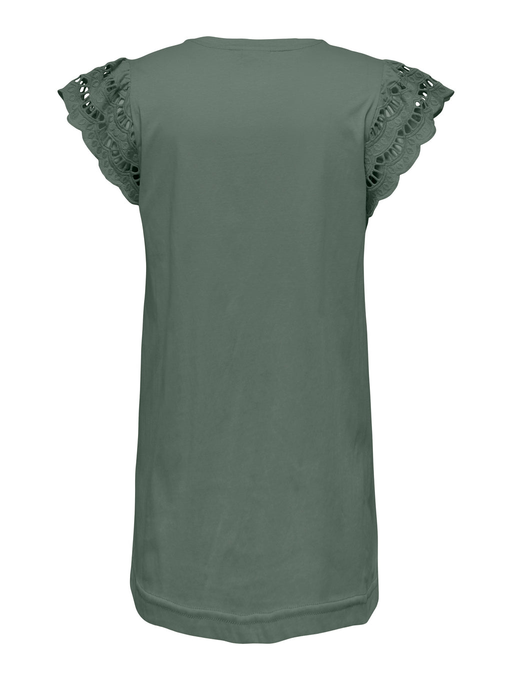 CARMACY S/S O-NECK MIX ABK DRESS JRS Laurel Wreath