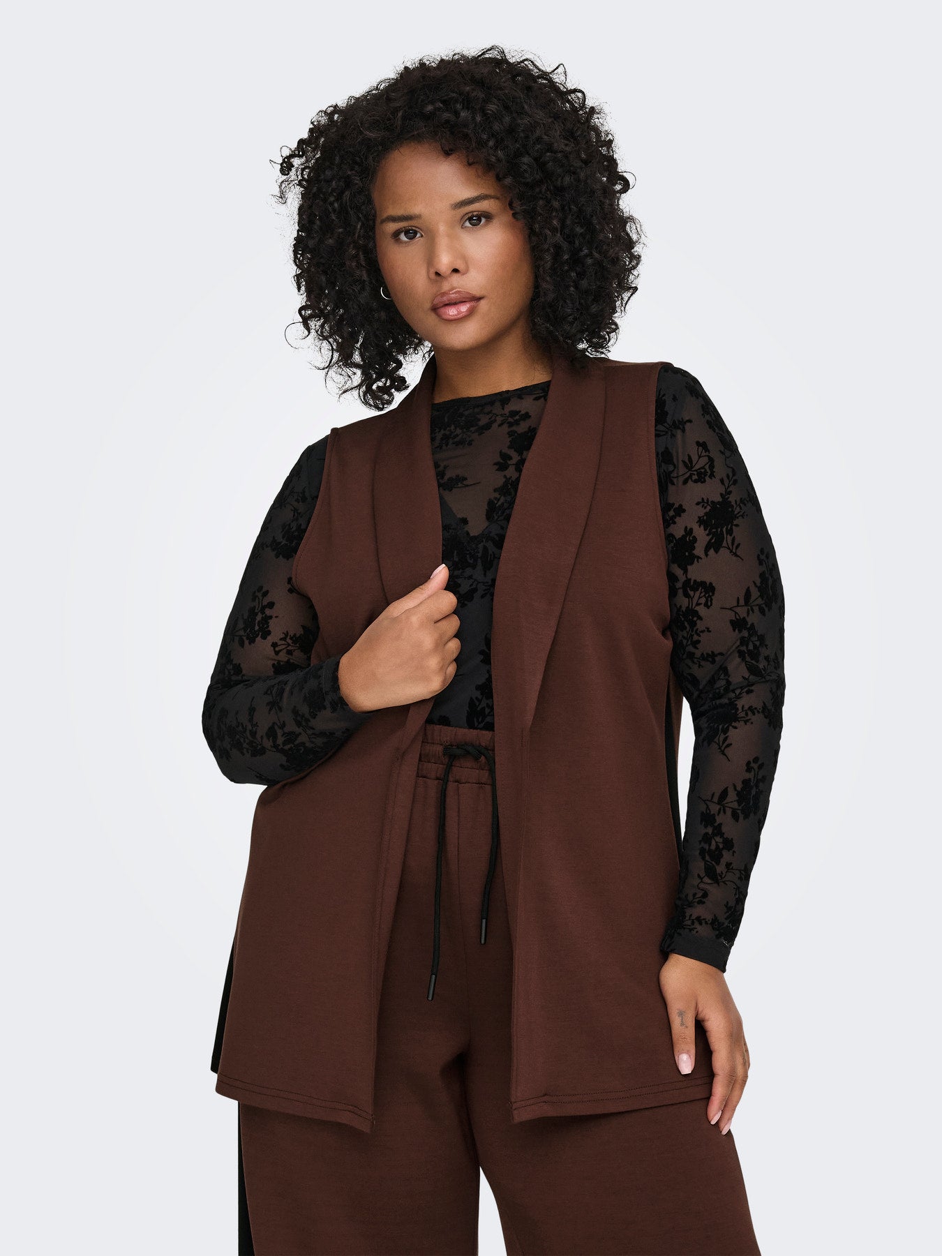 CARLEAH S/L LONG WAISTCOAT TLR