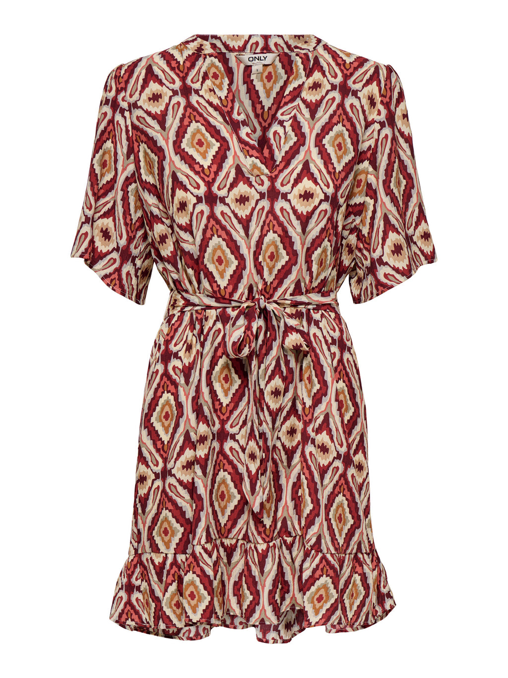 CARANTONIA MIKASI S/S SHORT DRESS AOP