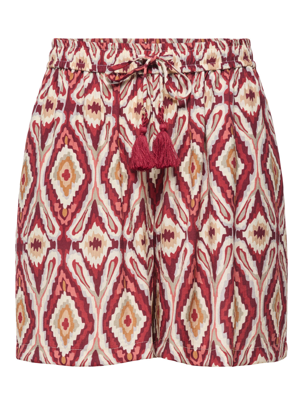 CARMIKASI STRING DETAIL SHORTS AOP