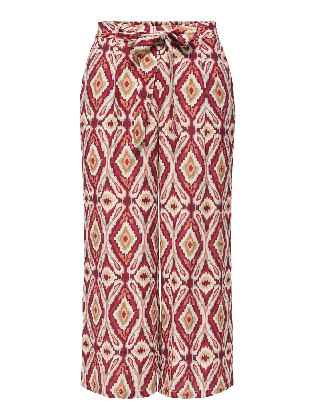 CARMIKASI CULOTTE BELT PANTS AOP